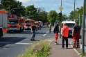 Unfall zwischen zwei KVB Bahnen Koeln Hoehenhaus Im Weidenbruch P061